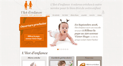 Desktop Screenshot of lilotdenfance.fr