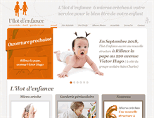 Tablet Screenshot of lilotdenfance.fr